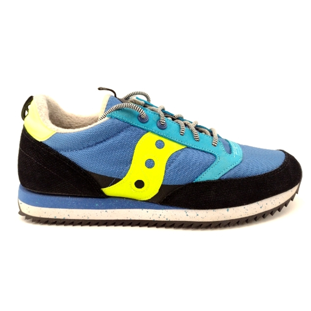 Mens Saucony Jazz Original Peak Size 12M Running Shoes Neon